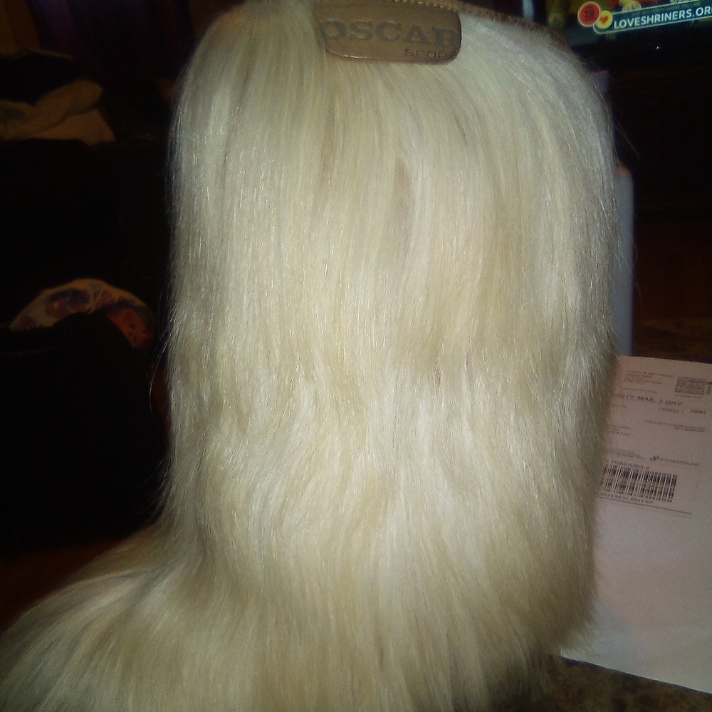 Yeti fur boots